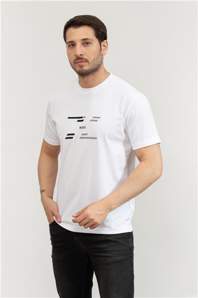 Boss Erkek Bisiklet Yaka T-Shirt