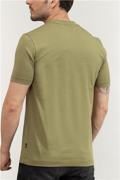 Boss Thompson Erkek Bisiklet Yaka T-Shirt