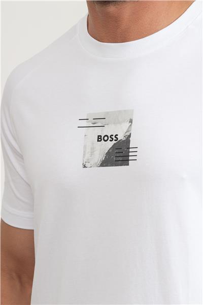 Boss Erkek Bisiklet Yaka T-Shirt