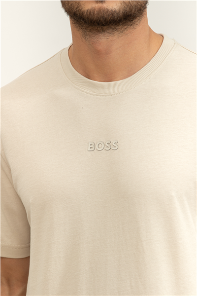 Boss Erkek Bisiklet Yaka T-Shirt