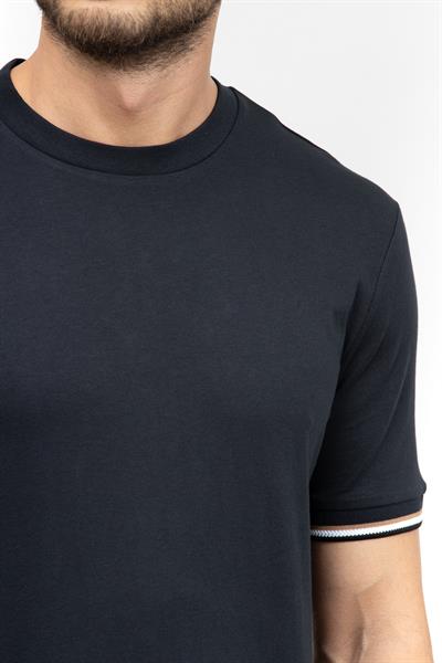 Boss Erkek Bisiklet Yaka T-Shirt