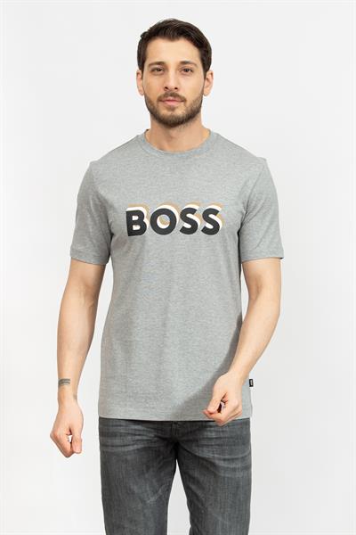 Boss Erkek Bisiklet Yaka T-Shirt