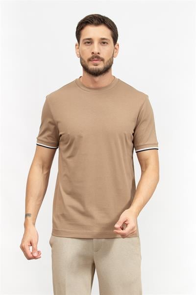 Boss Erkek Bisiklet Yaka T-Shirt
