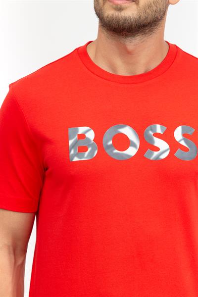 Boss Erkek Bisiklet Yaka T-Shirt
