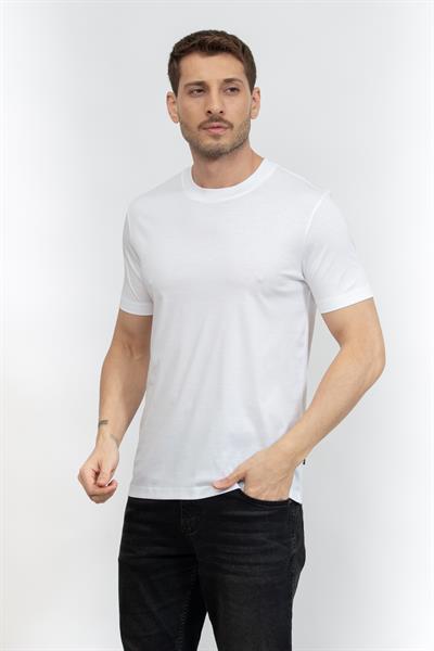 Boss Erkek Bisiklet Yaka T-Shirt