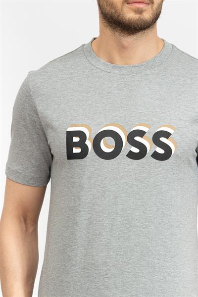 Boss Erkek Bisiklet Yaka T-Shirt