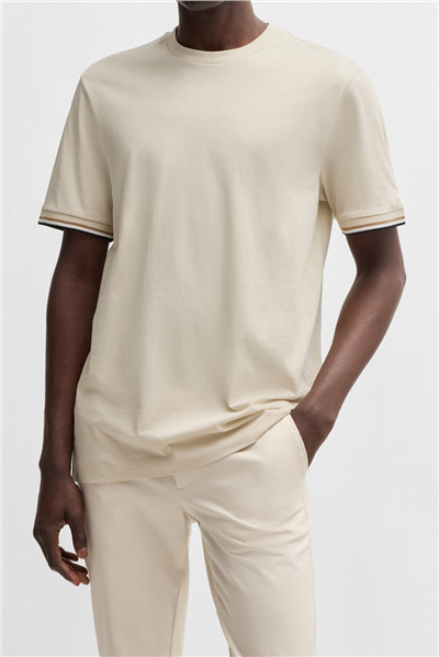 Boss Erkek Bisiklet Yaka T-Shirt