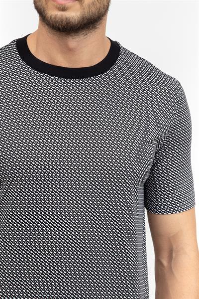 Boss Erkek Bisiklet Yaka T-Shirt