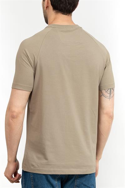 Boss Erkek Bisiklet Yaka T-Shirt Yeşil