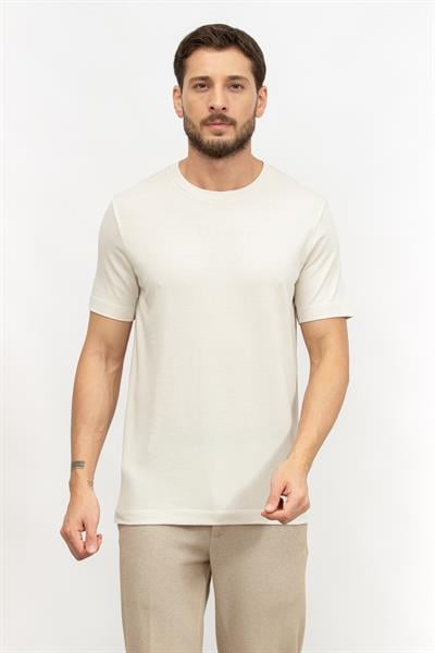 BOSS H-Thompson Erkek Bisiklet Yaka T-Shirt