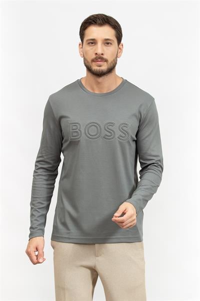 Boss Erkek Bisiklet Yaka T-Shirt