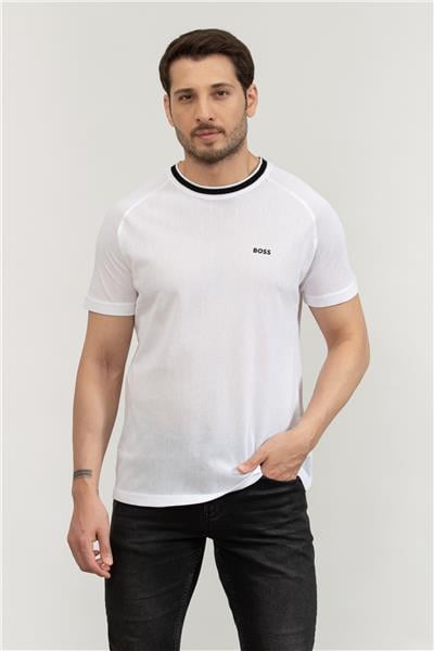 Boss Erkek Bisiklet Yaka T-Shirt