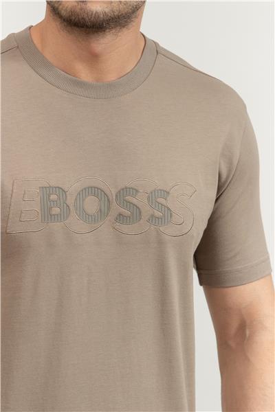 Boss Erkek Bisiklet Yaka T-Shirt