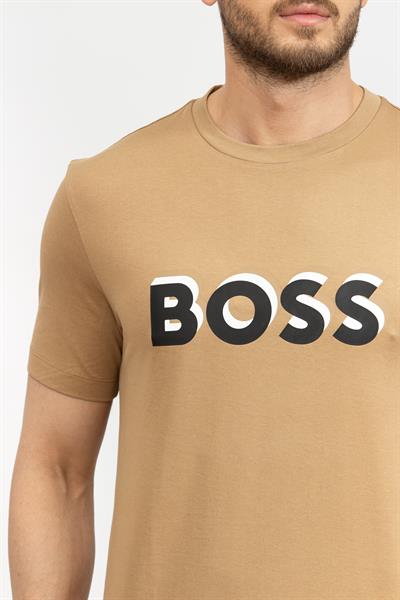Boss Erkek Bisiklet Yaka T-Shirt
