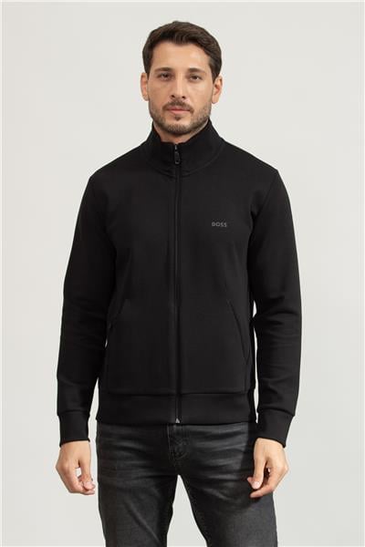 Boss Erkek Fermuarlı Sweatshirt