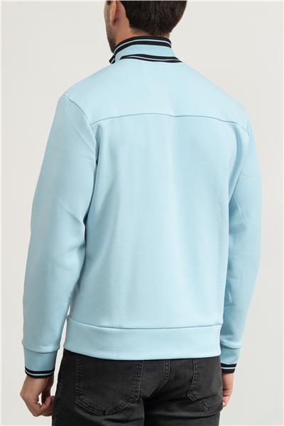 Boss Erkek Fermuarlı Sweatshirt