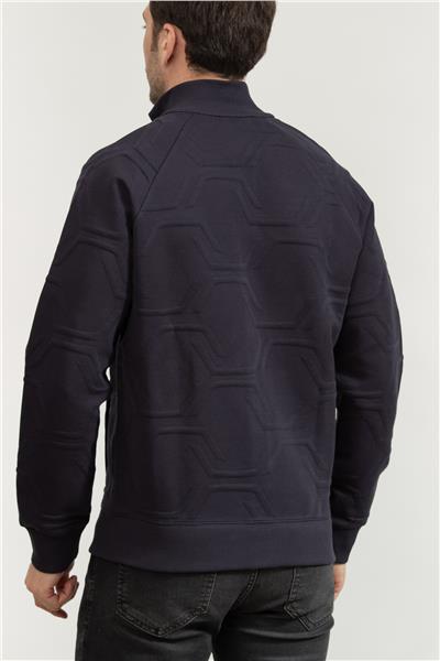 Boss Erkek Fermuarlı Sweatshirt