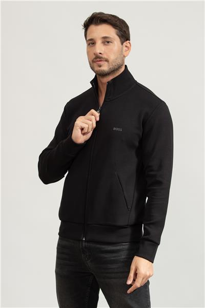 Boss Erkek Fermuarlı Sweatshirt