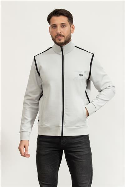 Boss Erkek Fermuarlı Sweatshirt