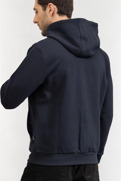 Boss C-Spence 01 Erkek Fermuarlı Sweatshirt