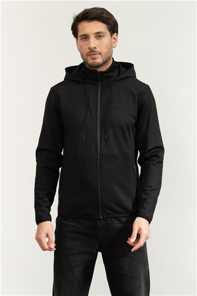 Boss Erkek Fermuarlı Sweatshirt