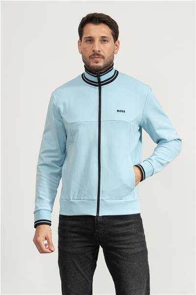 Boss Erkek Fermuarlı Sweatshirt
