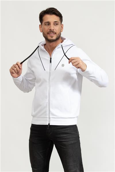 Boss Erkek Fermuarlı Sweatshirt