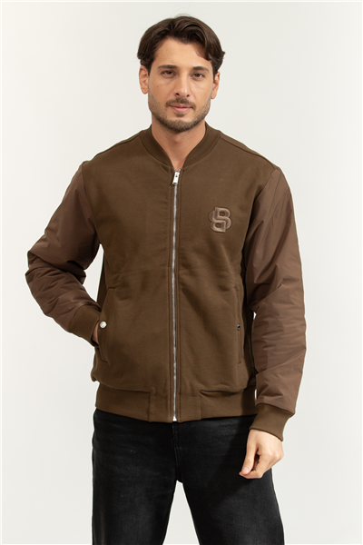 Boss Erkek Fermuarlı Sweatshirt