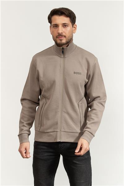 Boss Erkek Fermuarlı Sweatshirt