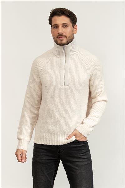 Boss Erkek Fermuarlı Sweatshirt