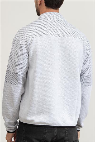 Boss Erkek Fermuarlı Sweatshirt