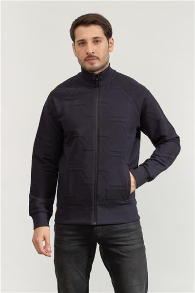 Boss Erkek Fermuarlı Sweatshirt