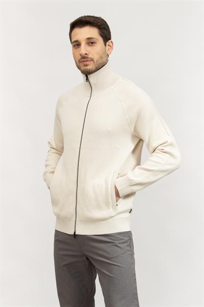 Boss Erkek Fermuarlı Sweatshirt