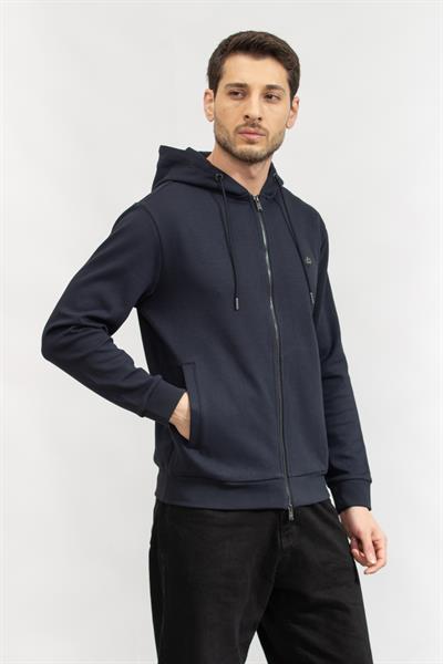 Boss C-Spence 01 Erkek Fermuarlı Sweatshirt