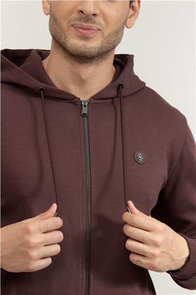 Boss C-Spence 01 Erkek Fermuarlı Sweatshirt