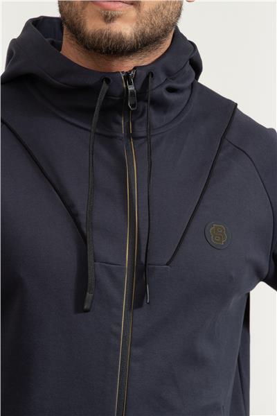 Boss Erkek Fermuarlı Sweatshirt