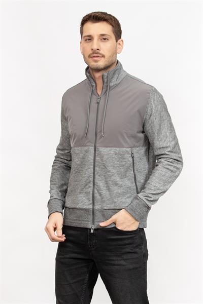 Boss Erkek Fermuarlı Sweatshirt