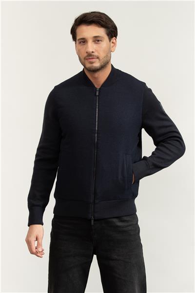 Boss Erkek Fermuarlı Sweatshirt