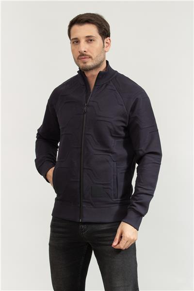 Boss Erkek Fermuarlı Sweatshirt