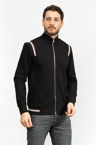 Boss Erkek Fermuarlı Sweatshirt