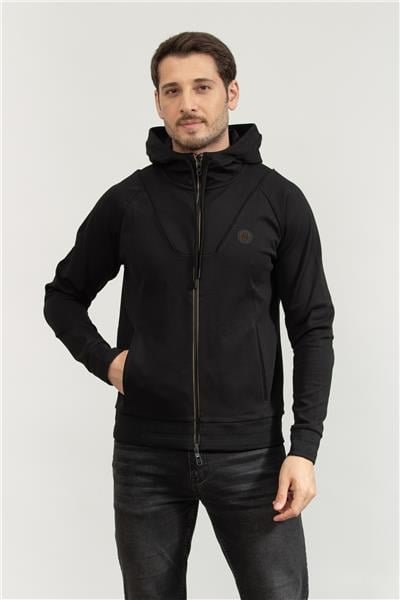 Boss Erkek Fermuarlı Sweatshirt