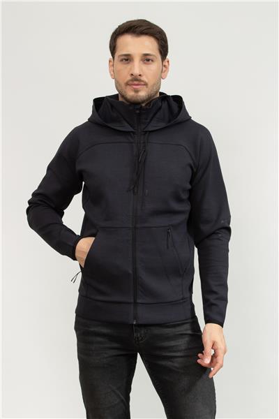 Boss Erkek Fermuarlı Sweatshirt