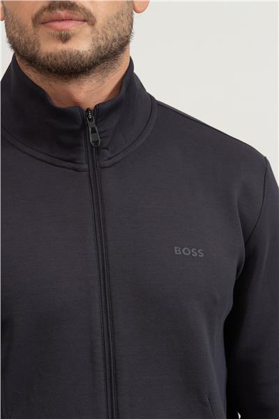 Boss Erkek Fermuarlı Sweatshirt