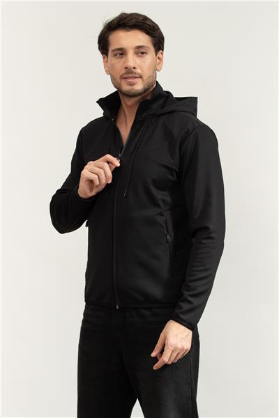 Boss Erkek Fermuarlı Sweatshirt