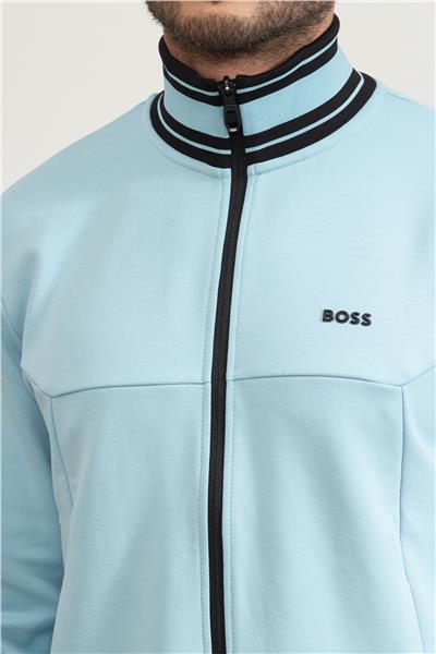 Boss Erkek Fermuarlı Sweatshirt