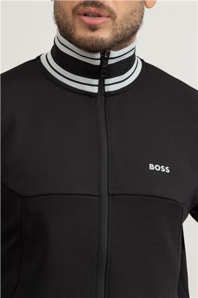 Boss Erkek Fermuarlı Sweatshirt