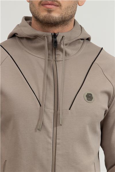 Boss Erkek Fermuarlı Sweatshirt