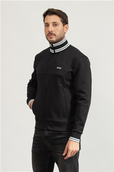 Boss Erkek Fermuarlı Sweatshirt