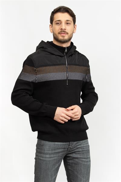 Boss Erkek Fermuarlı Sweatshirt