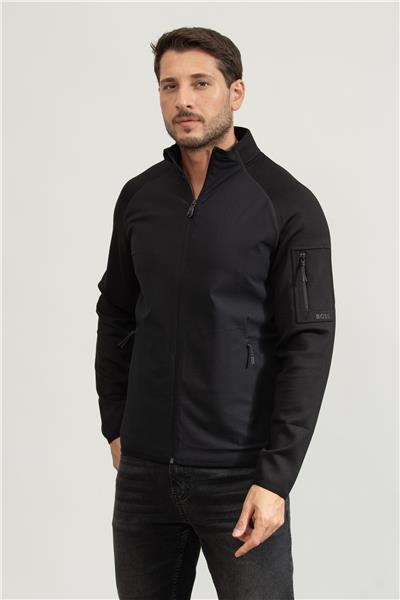 Boss Erkek Fermuarlı Sweatshirt